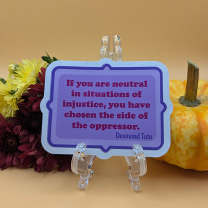 If You Are Neutral